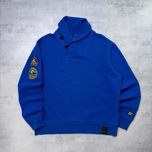 Y2K RLX Ralph Lauren Shawl Collar Fleece Pullover Sweater